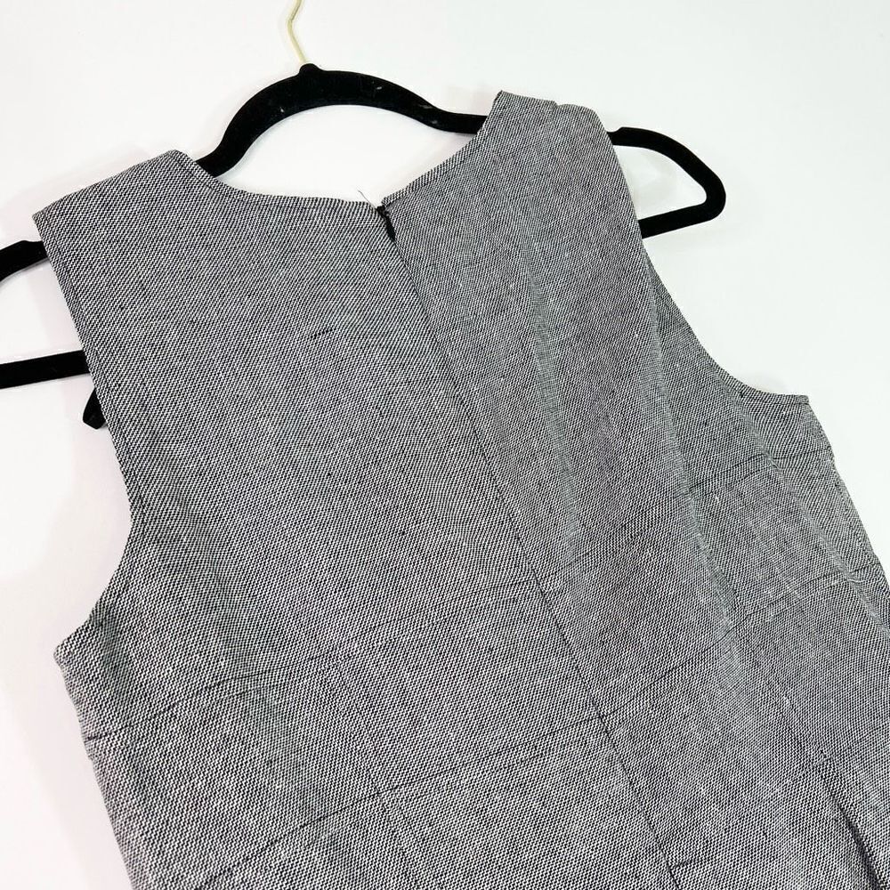 Calvin Klein Suit Womens 10 Black And White Linen Blend Double Breasted NWT - Picture 15 of 16